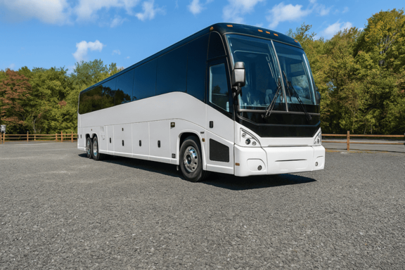 Charter Bus Rental Little Rock 56 Passenger Charter Bus