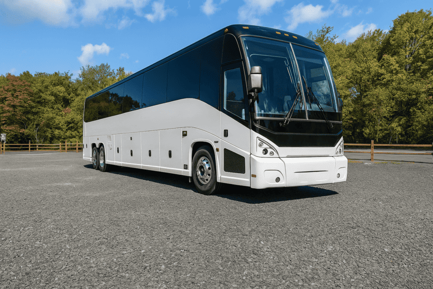 picture of Charter Bus Rental Little Rock coach bus