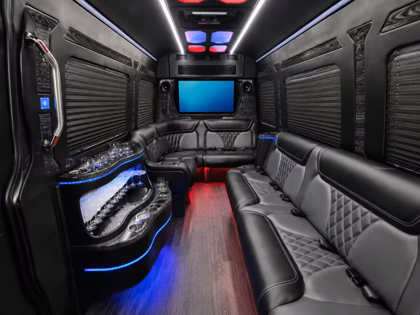prom shuttles in little rock for multi stop group pickups